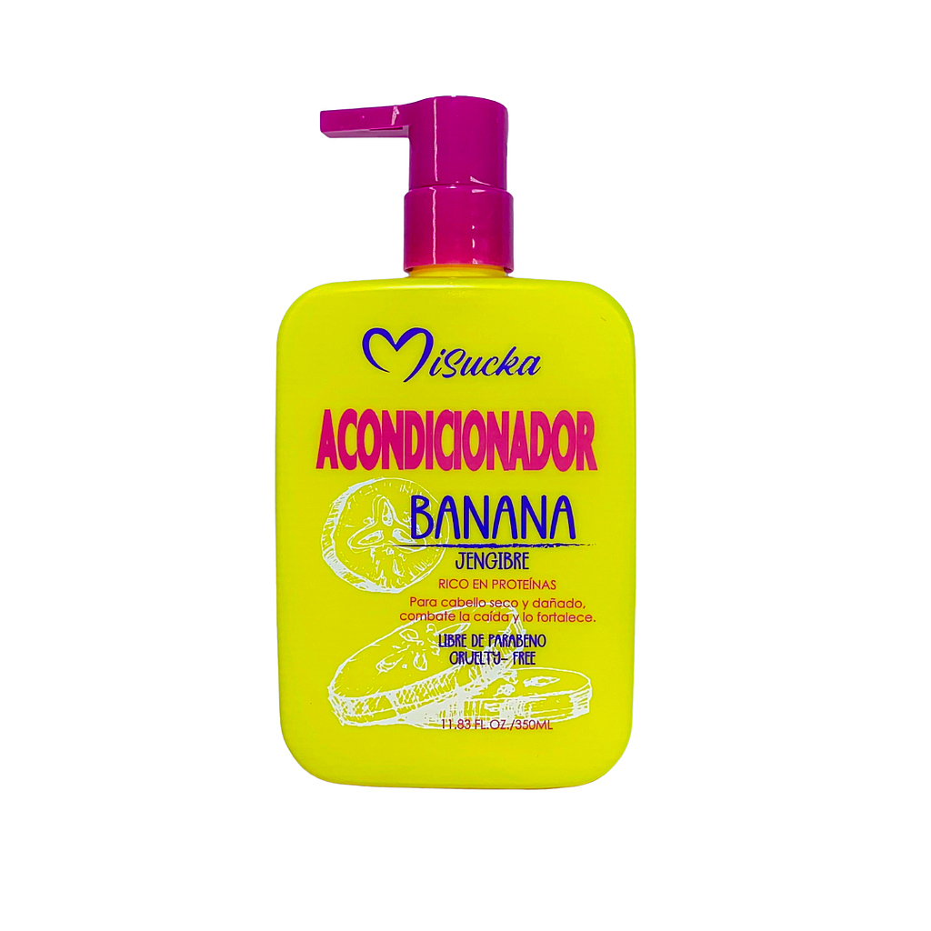 Acondicionador Banana Gengibre (Caída del cabello) - Misucka