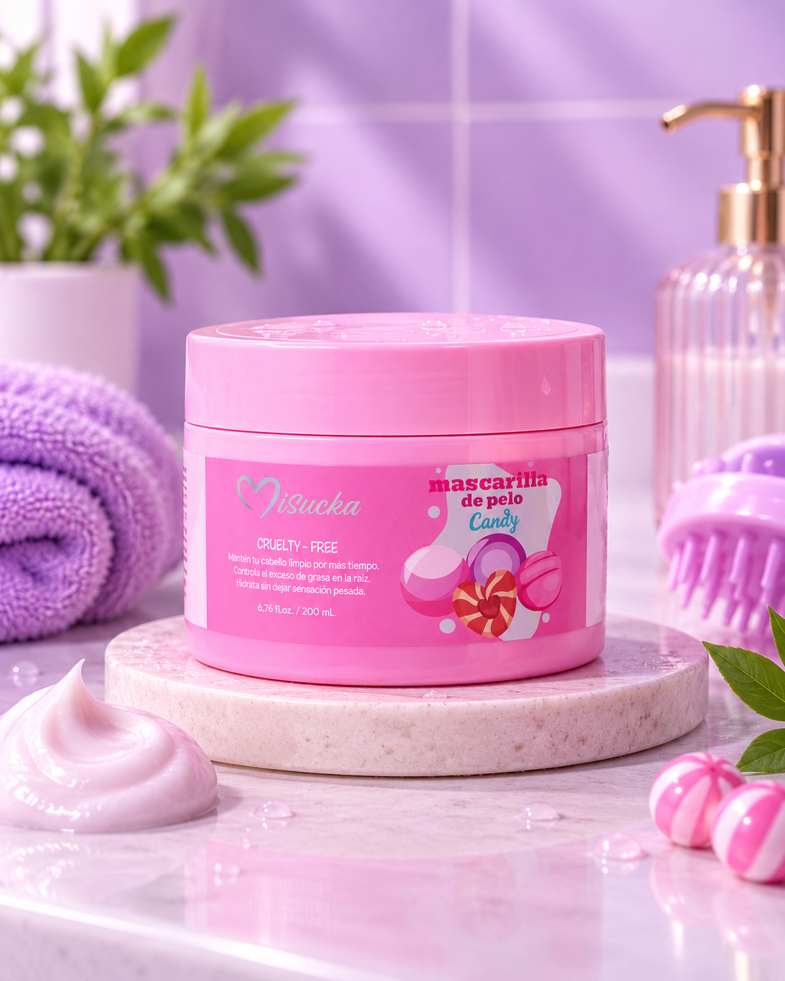 Mascarilla Capilar Candy Seboregulador - Misucka