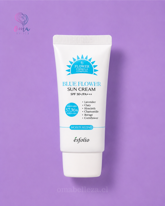Blue Flower Sun Cream (protector solar) - Esfolio