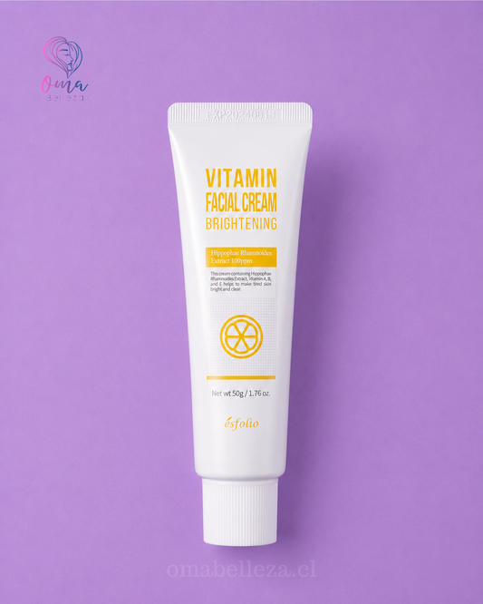 Crema facial iluminadora Vitamin Facial Cream - Esfolio