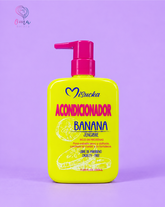 Acondicionador Banana Gengibre (Caída del cabello) - Misucka