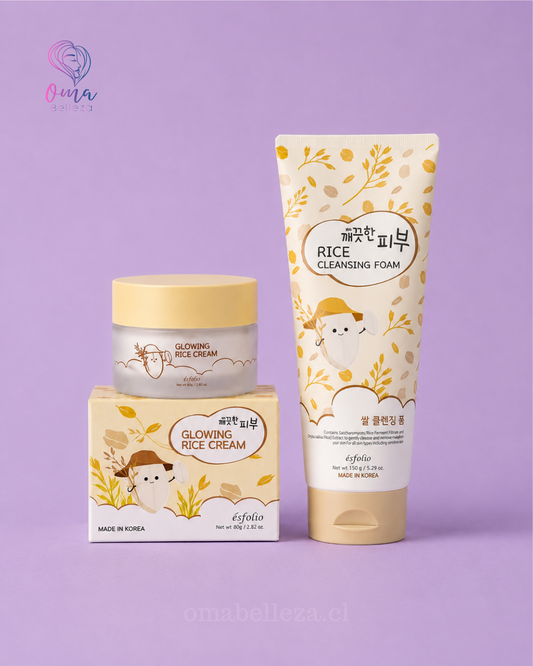 Pack Facial De Arroz - Esfolio