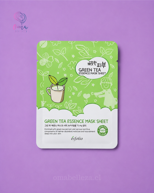 Mascarilla Facial Green Tea Essence - Esfolio