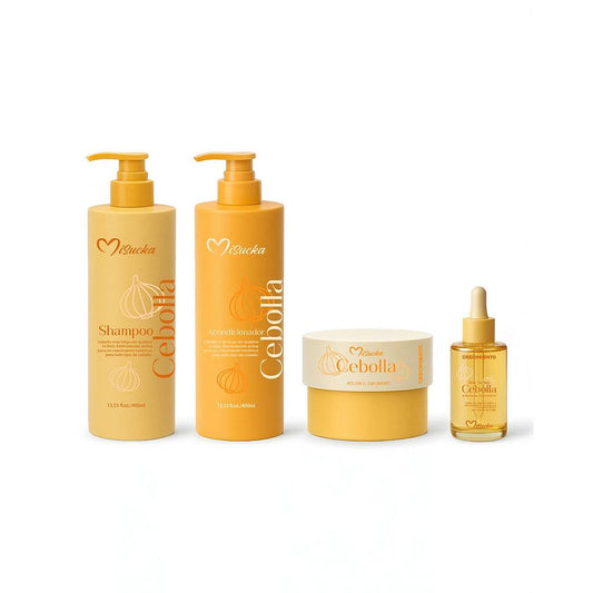 Pack cebolla para crecimiento de cabello 4 unidades -Misucka