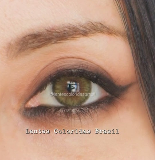 Lentes de contacto de color verde Cleopatra Green de Urban Layer, foto 4