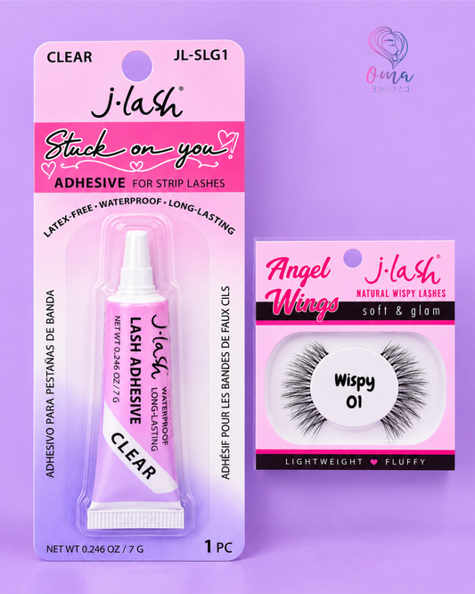 Kit pestañas postizas mas adhesivo